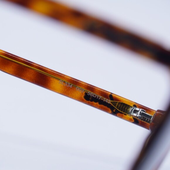 Saint Laurent SL334 003 Sunglasses Havana Aviator Frame, Green Lenses - Picture 5 of 10